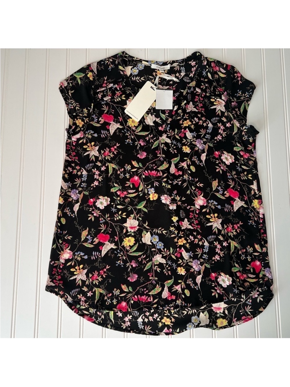 NWT Pleione Floral Top xs